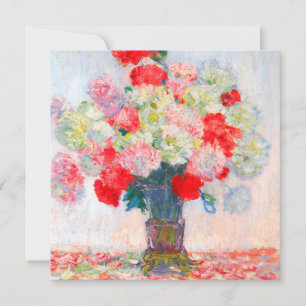 Monet Peonies Inbjudningar