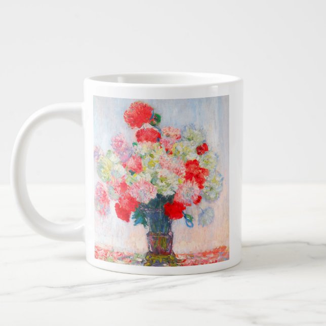 Monet Peonies Jumbo Mugg (Vänster)