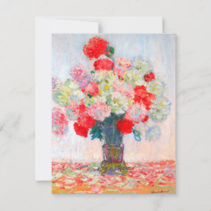 Monet Peonies Tack Kort