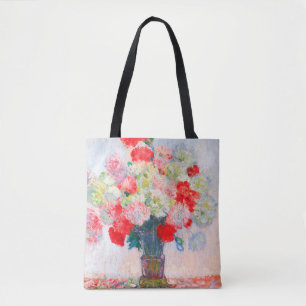 Monet Peonies Tygkasse