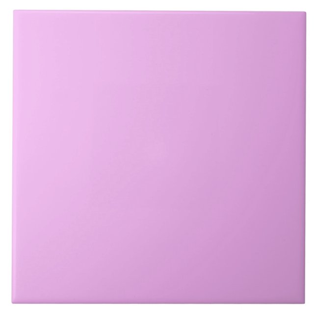 Monet, Pinkish-Lila Solid Färg Kakelplatta (Framsidan)
