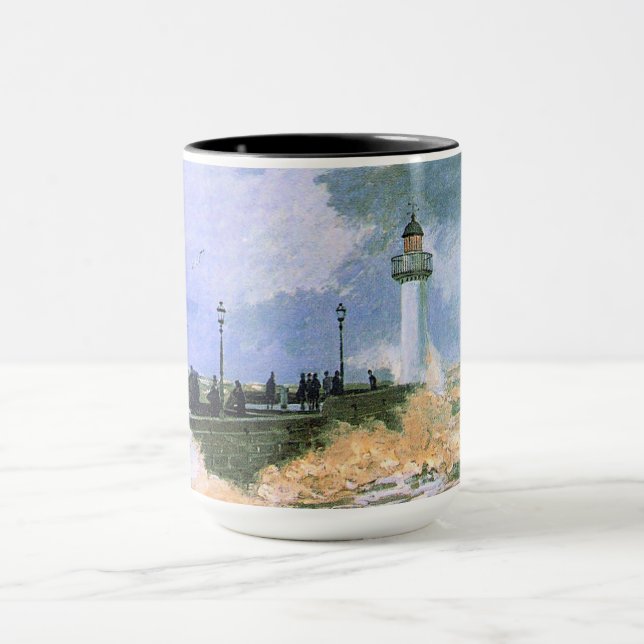 Monet - Piren vid Le Havre, Mugg (Center)