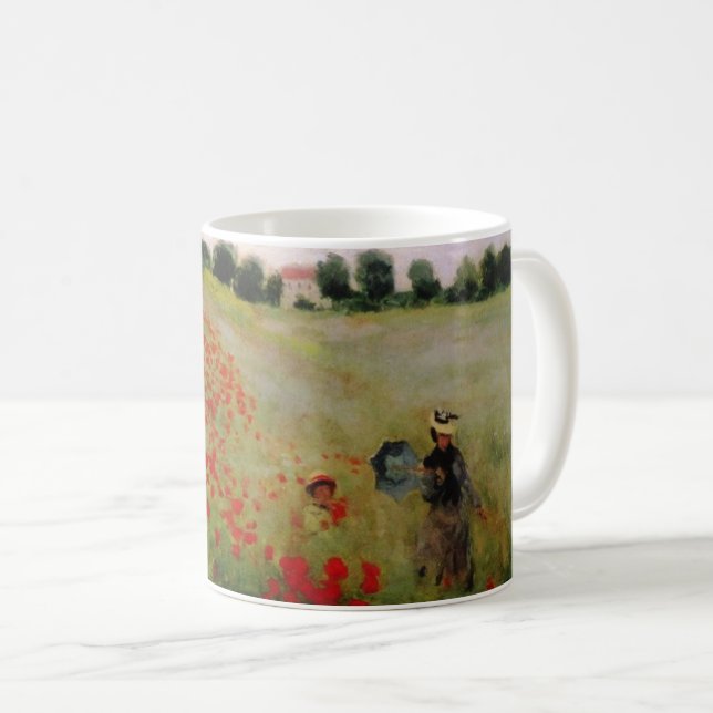 Monet Poppies Kaffemugg (Framsida höger)