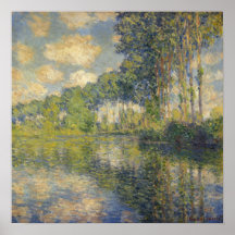 Monet - Popplar Längs Epte