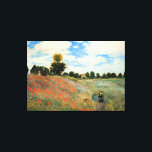 Monet - Poppy Fält, Argentina Canvastryck<br><div class="desc">Claude Monet bra art-tavla,  Poppy Fält,  Argentina</div>