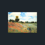 Monet - Poppy Fält, Argentina Canvastryck<br><div class="desc">Claude Monet bra art-tavla,  Poppy Fält,  Argentina</div>
