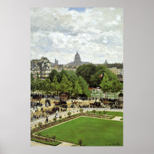 Monet - Prinsessans trädgård Poster