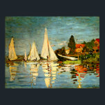 Monet, Regattas i Argentina Poster<br><div class="desc">Berömd av Claude Monet, Regattas i Argentina</div>