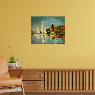 Monet, Regattas i Argentina Poster