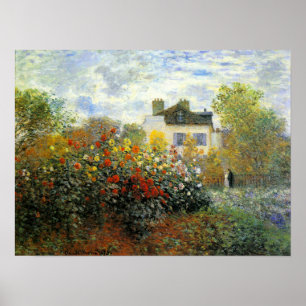Monet Ro Garden Poster