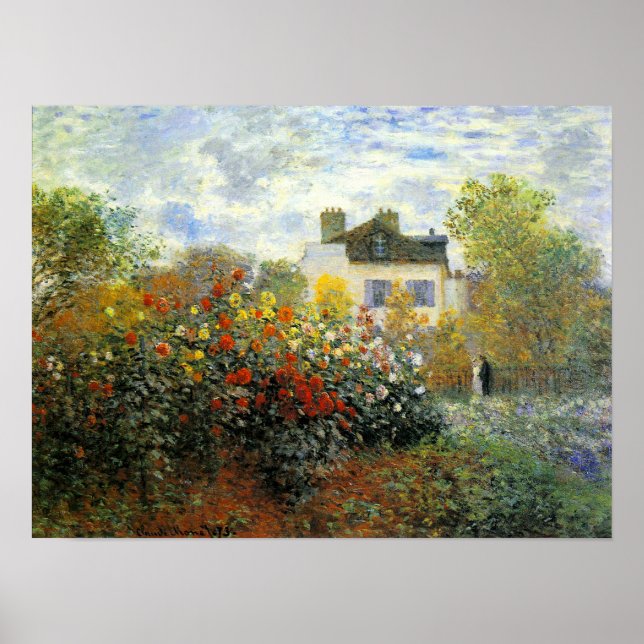 Monet Ro Garden Poster (Framsidan)