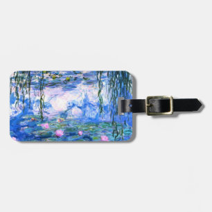 Monet Rosa Vatten Lilies Bagagebricka