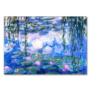 Monet Rosa Vatten Lilies  Bordsnummer