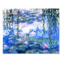 Monet Rosa Vatten Lilies