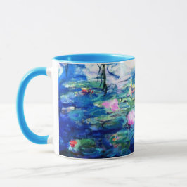 Monet Rosa Vatten Lilies Mugg