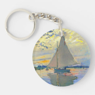 Monet Sailboat på Le Petit-Gennevilliers