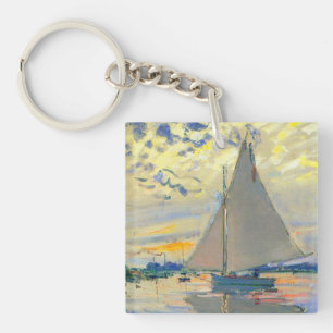 Monet Sailboat på Le Petit-Gennevilliers