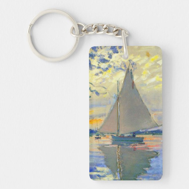 Monet Sailboat på Le Petit-Gennevilliers (Framsidan)