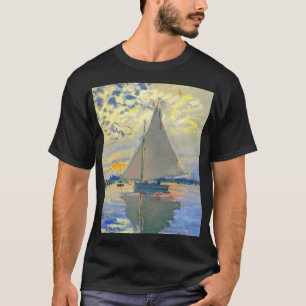 Monet Sailboat på Le Petit-Gennevilliers T Shirt