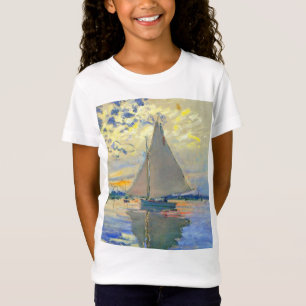 Monet Sailboat på Le Petit-Gennevilliers T Shirt