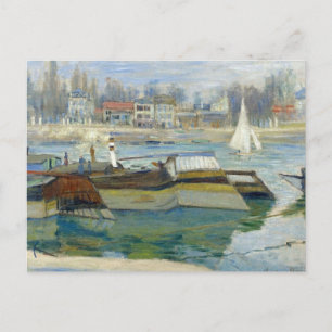 Monet - Seine vid Anieres Vykort