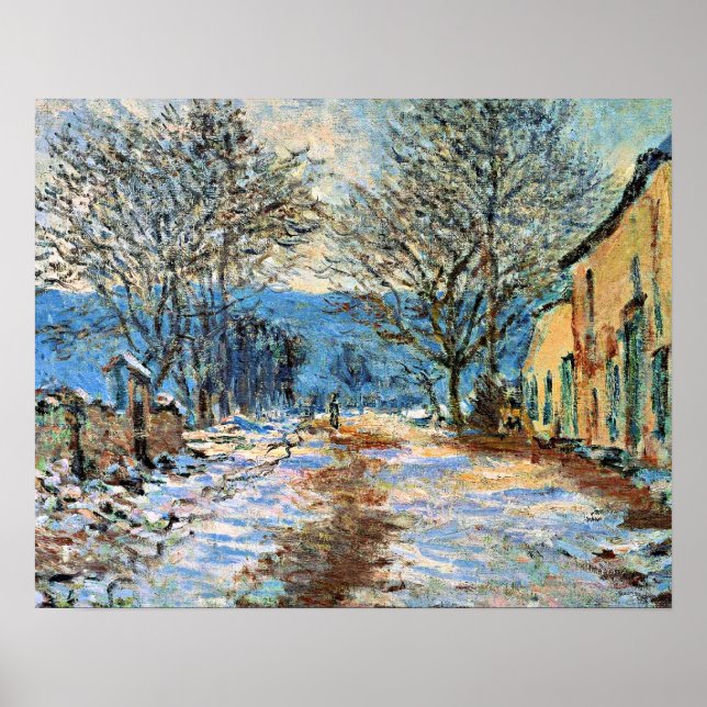 Monet-Snö-effekten i Limetz Poster (Framsidan)