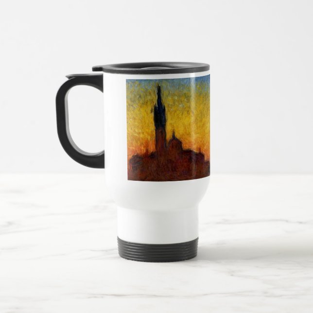 Monet Solnedgång Venedig Färgrik Impressionism Kon Resemugg (Vänster)