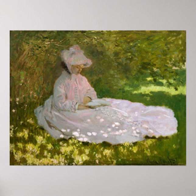 Monet - Springtime Poster (Framsidan)