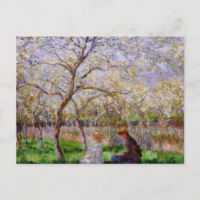 Monet - Springtime Vykort (Framsida)