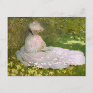 Monet Springtime-vykort Vykort