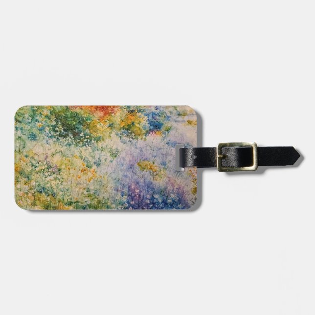 Monet stil orig konst bagagebricka (Horisontell Framsida)