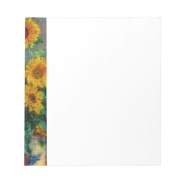 Monet Sunblommor har uppdaterats Anteckningsblock (Framsida)