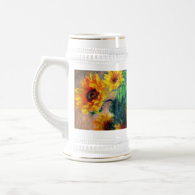 Monet Sunblommor Sejdel (Vänster)