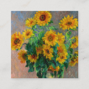 Monet Sunblommor Tilläggskort