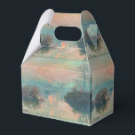 Monet Sunset Seine Fine Art Impressionism Presentaskar<br><div class="desc">Claude Monet Sunset på Seine vid Lavacourt,  Winter Effect målades 1880,  en vacker imponerande målning som skapades precis utanför Paris Frankrike från en av Franskens konstnärer.</div>