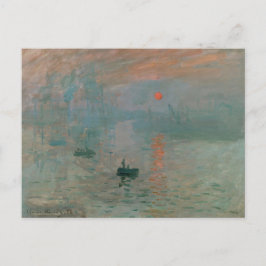 Monet Sunset Vykort