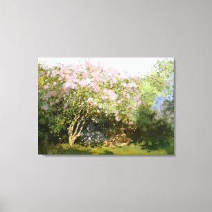 Monet - Syren i solsken Canvastryck