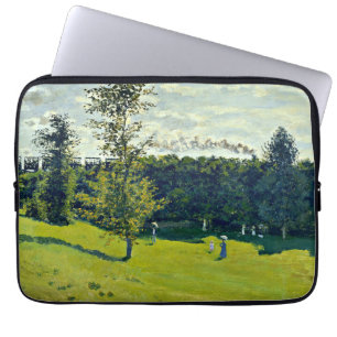 Monet - Tåg i Land Laptop Fodral