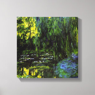 MONET-TÅRPILAR sträckte kanvastrycket Canvastryck