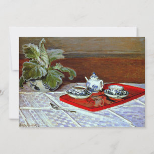 Monet - Tea Set Julkort