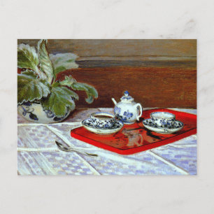 Monet: Tea Set. Vykort
