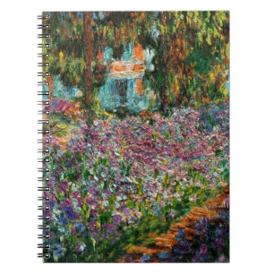 Monet The Artist's Garden at Giverny Anteckningsbok