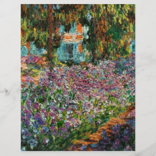 Monet The Artist's Garden at Giverny Brevhuvud