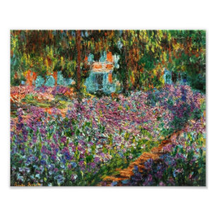 Monet The Artist's Garden at Giverny  Fototryck