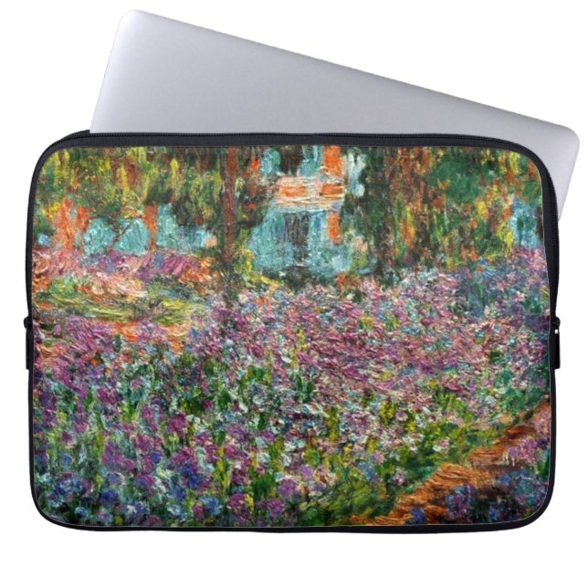 Monet The Artist's Garden at Giverny Laptop Fodral (Framsidan)