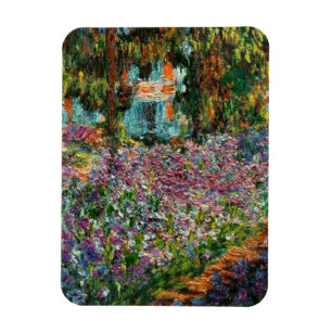 Monet The Artist's Garden at Giverny Magnet