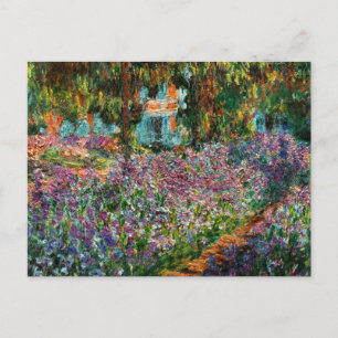 Monet The Artist's Garden at Giverny Meddelande Vykort