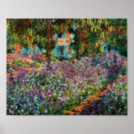 Monet The Artist's Garden at Giverny Poster