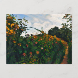 Monet-trädgård i Frankrike Vykort