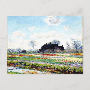 Monet - Tulip Fält vid Sassenheim Vykort
